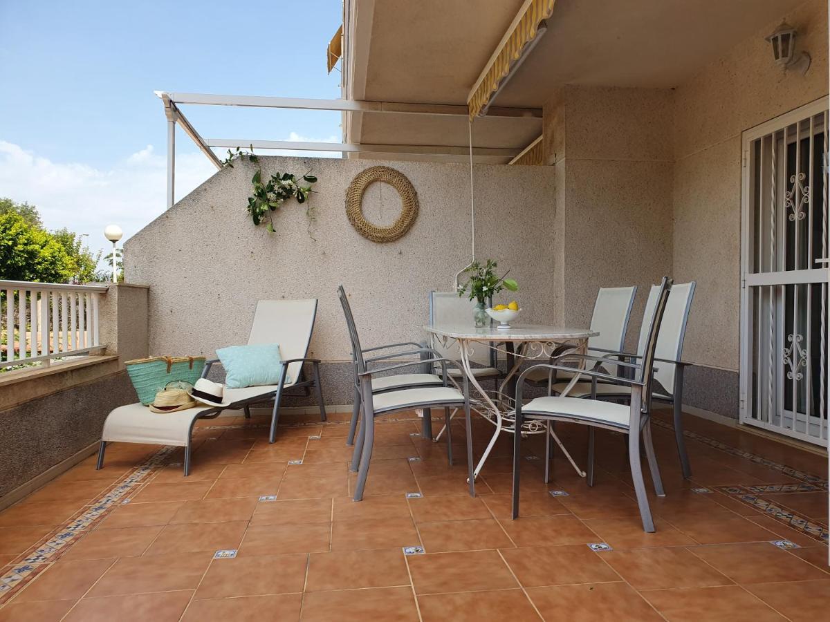 Fantastico Bajo Con Jardin En Playa De Canet Canet d'En Berenguer Bagian luar foto