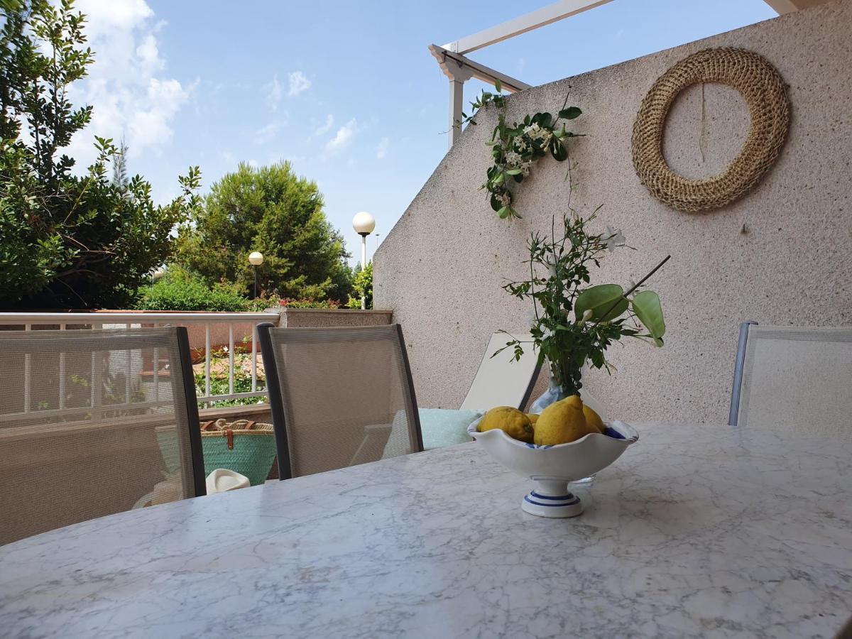 Fantastico Bajo Con Jardin En Playa De Canet Canet d'En Berenguer Bagian luar foto